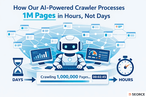 How Our AI-Powered Crawler Processes 1M Pages in Hours, Not Days